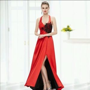 NWT Beautiful EverPretty dress red and black